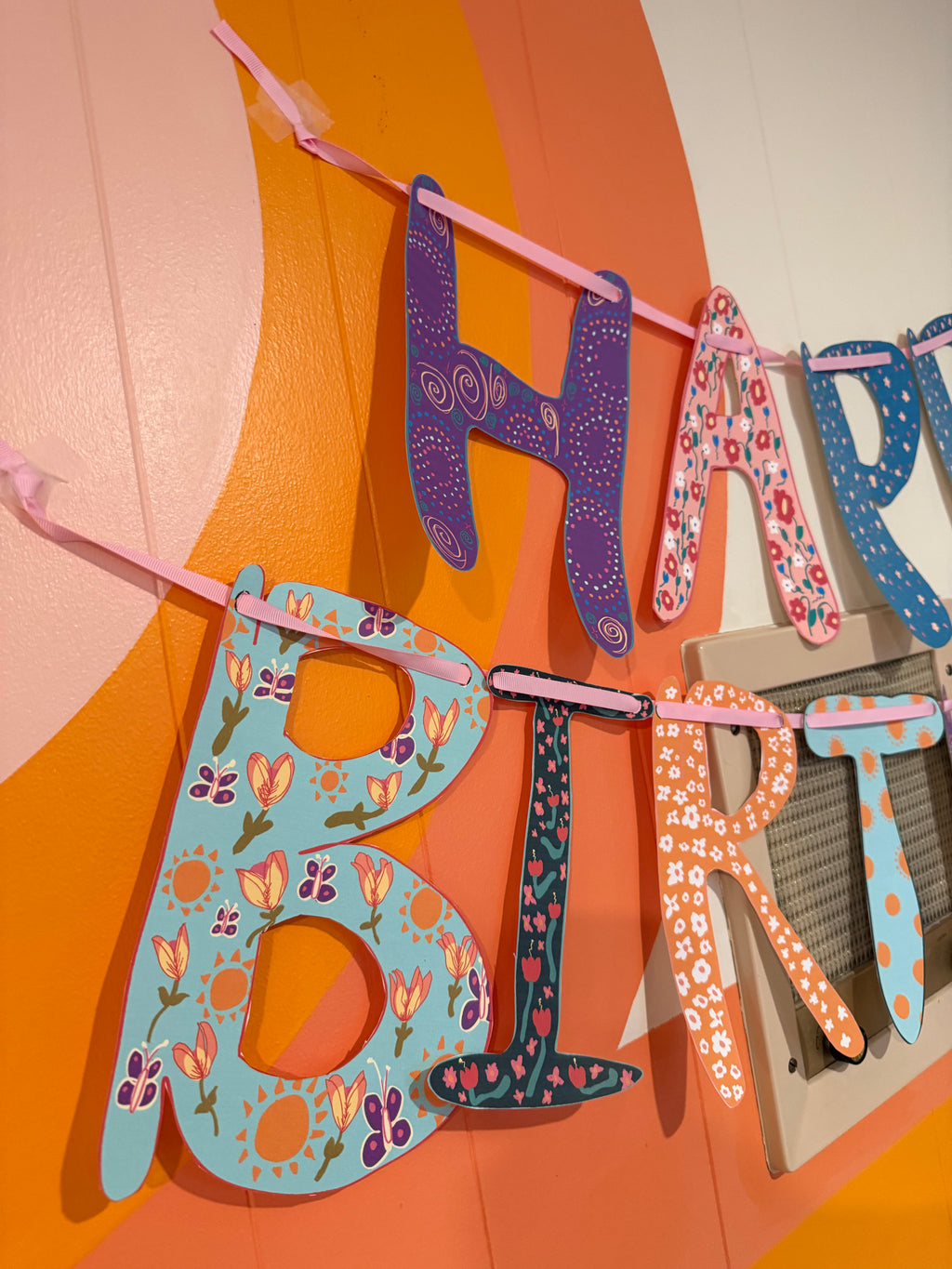 Reusable Banner ~ Happy Birthday