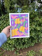 8x10 Tropical Art Print on matte paper