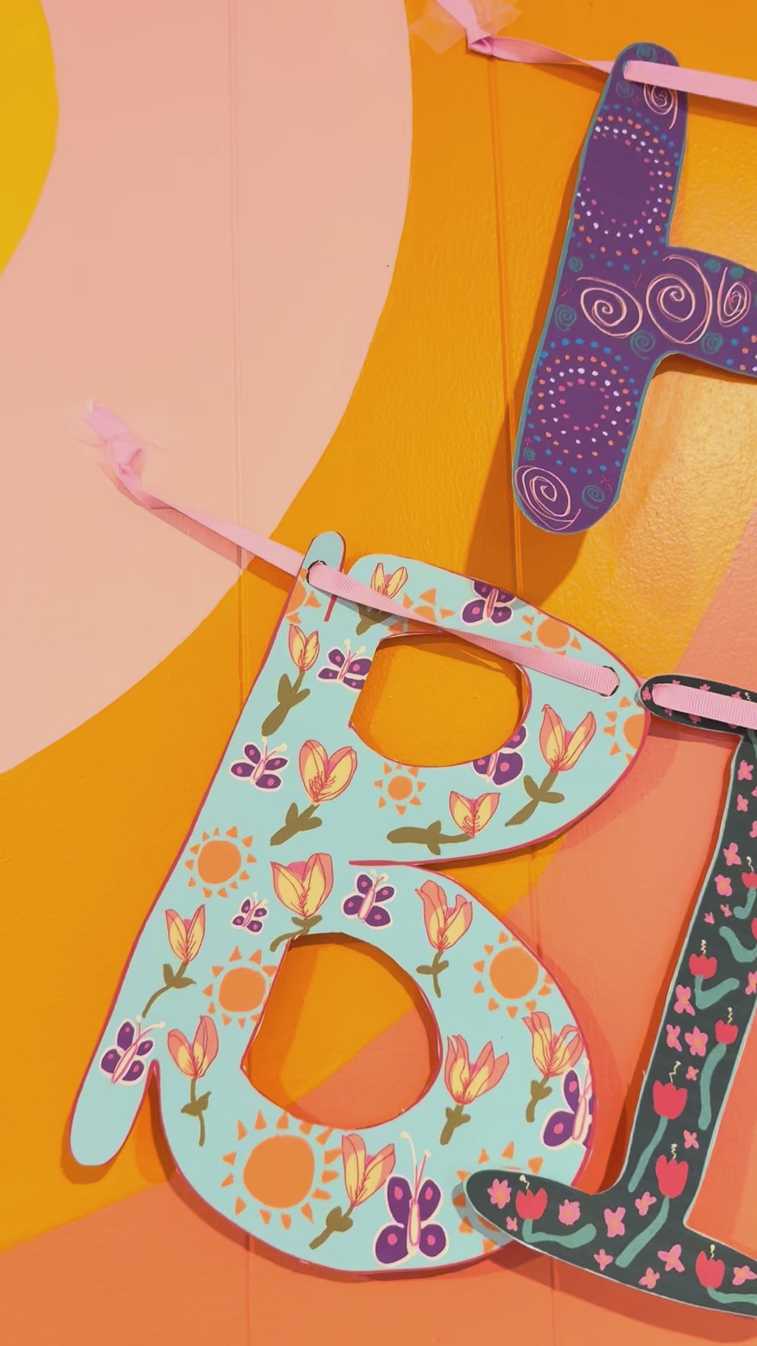 Reusable Banner ~ Happy Birthday